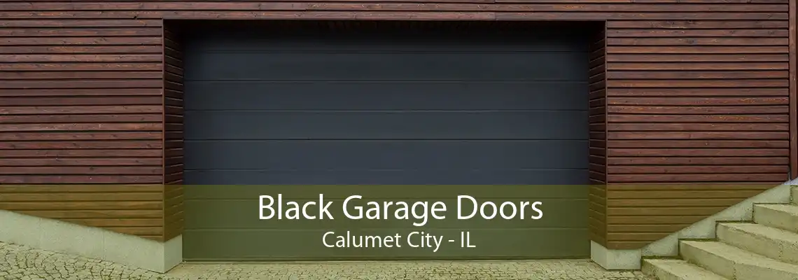 Black Garage Doors Calumet City - IL