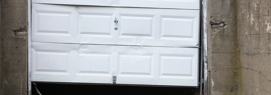 Garage Door Got Hit By A Car Dent Removal in Calumet City, IL