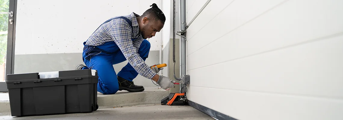 Garage Door Track Repair in Calumet City, IL