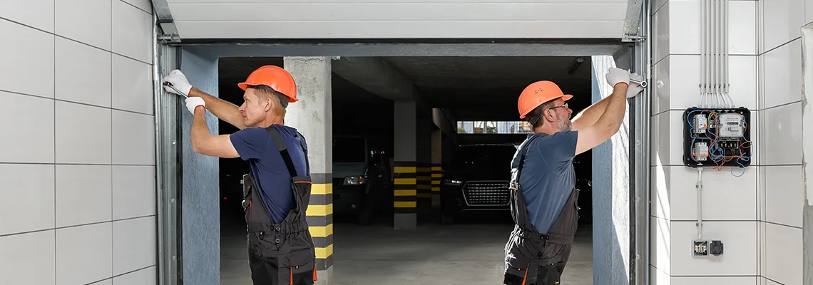 Wooden Garage Door Frame Repair in Calumet City, Illinois